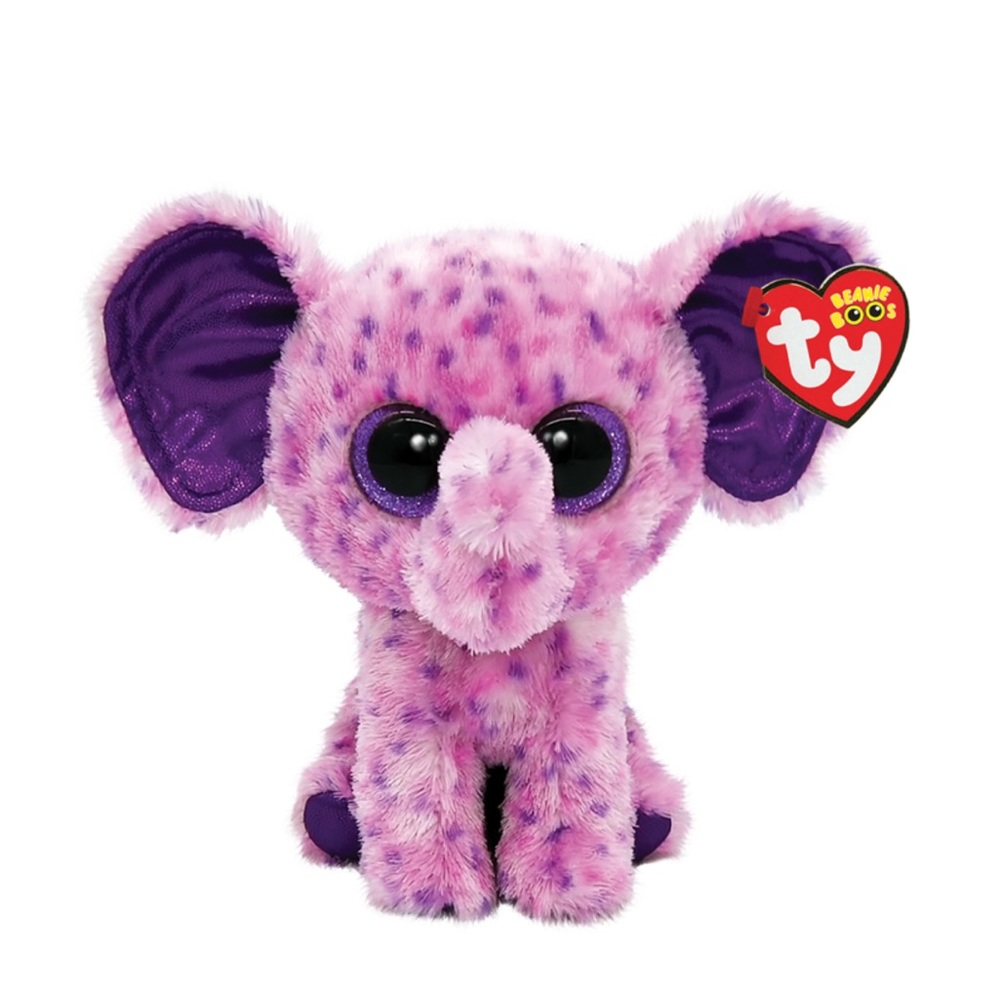 Ty PINK SPECKLED ELEPHANT
